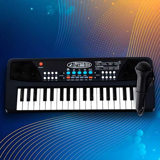 Piano Keyboard Toy with Microphone, Sound Recording